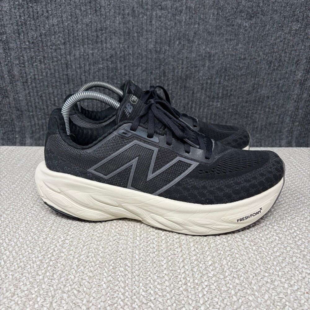 New Balance Fresh Foam X 1080v14 Black White Running Shoes Women’s 9 B W1080B14